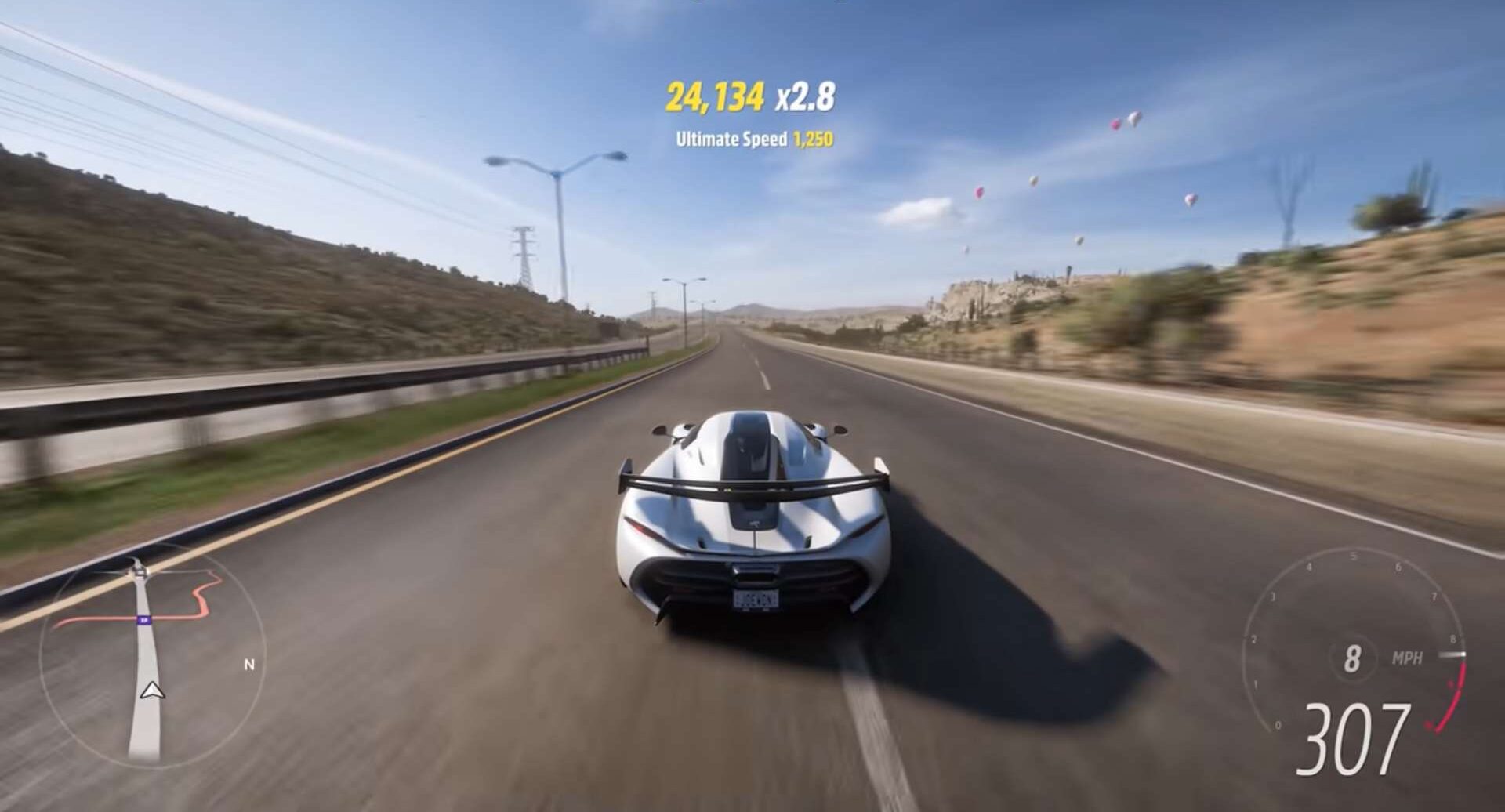 Forza Horizon 5 Fastest car Jesko