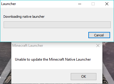 Minecraft native launcher fix