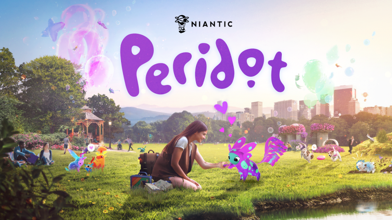 Educate and multiply creatures in the new AR game Peridot by Niantic